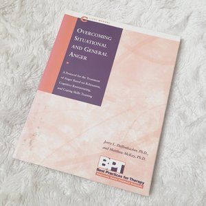 'Overcoming Situational and General Anger - Client Manual' Softcover